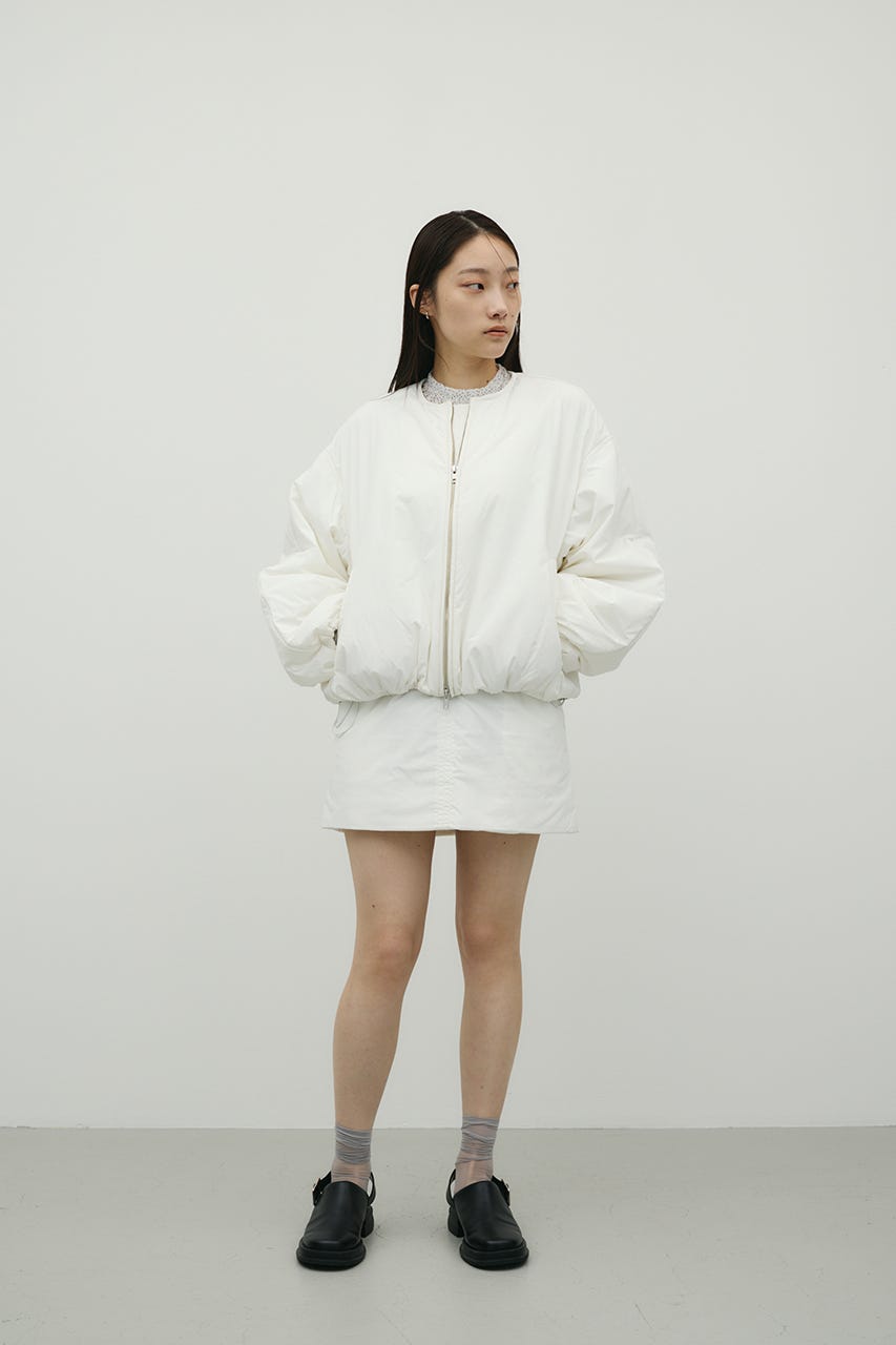 パディングブルゾン WHT FREE