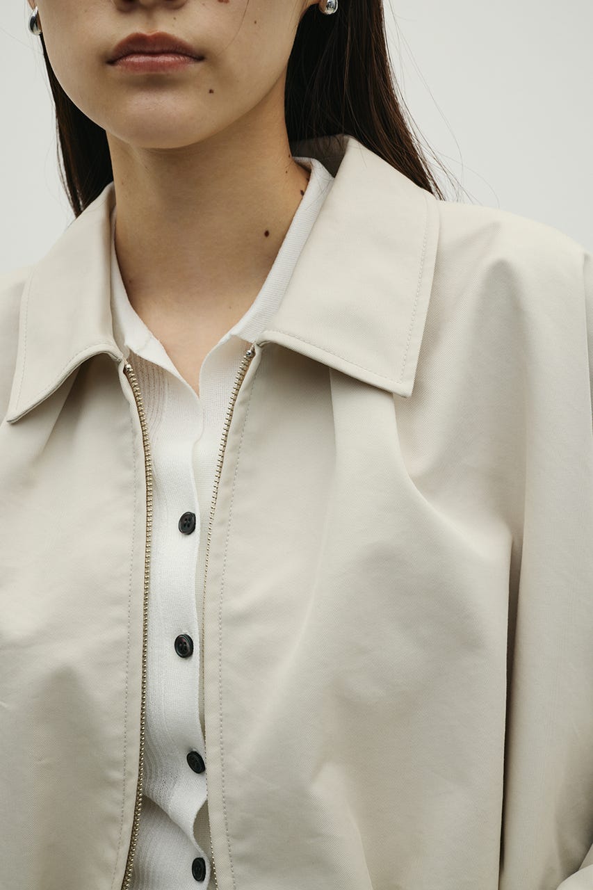 タックバルーンブルゾン BEG FREE