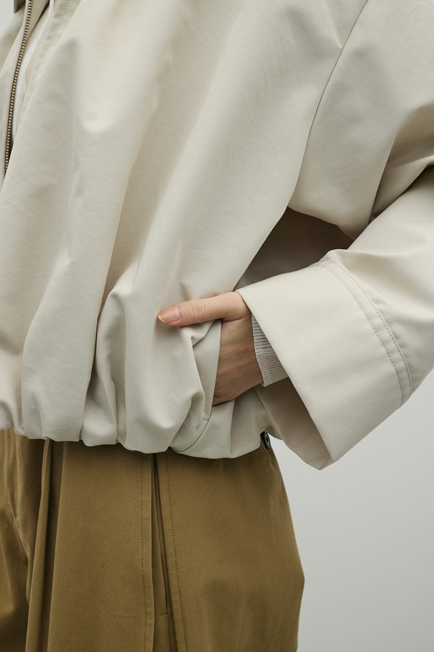 タックバルーンブルゾン BEG FREE