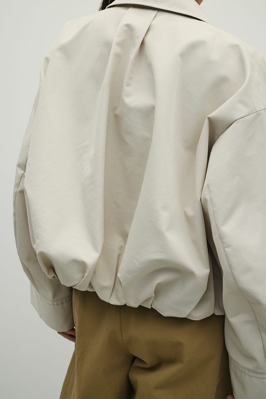 タックバルーンブルゾン BEG FREE