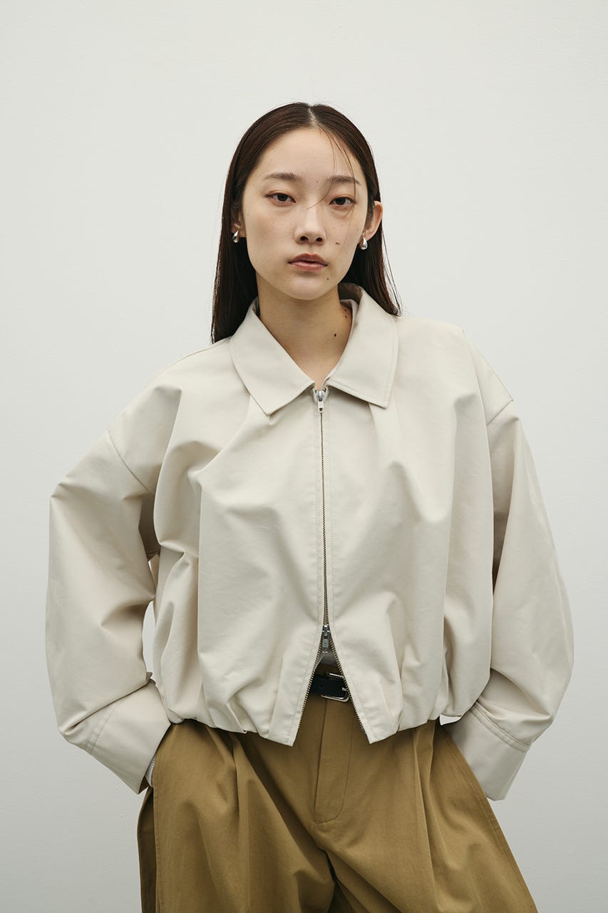 タックバルーンブルゾン BEG FREE