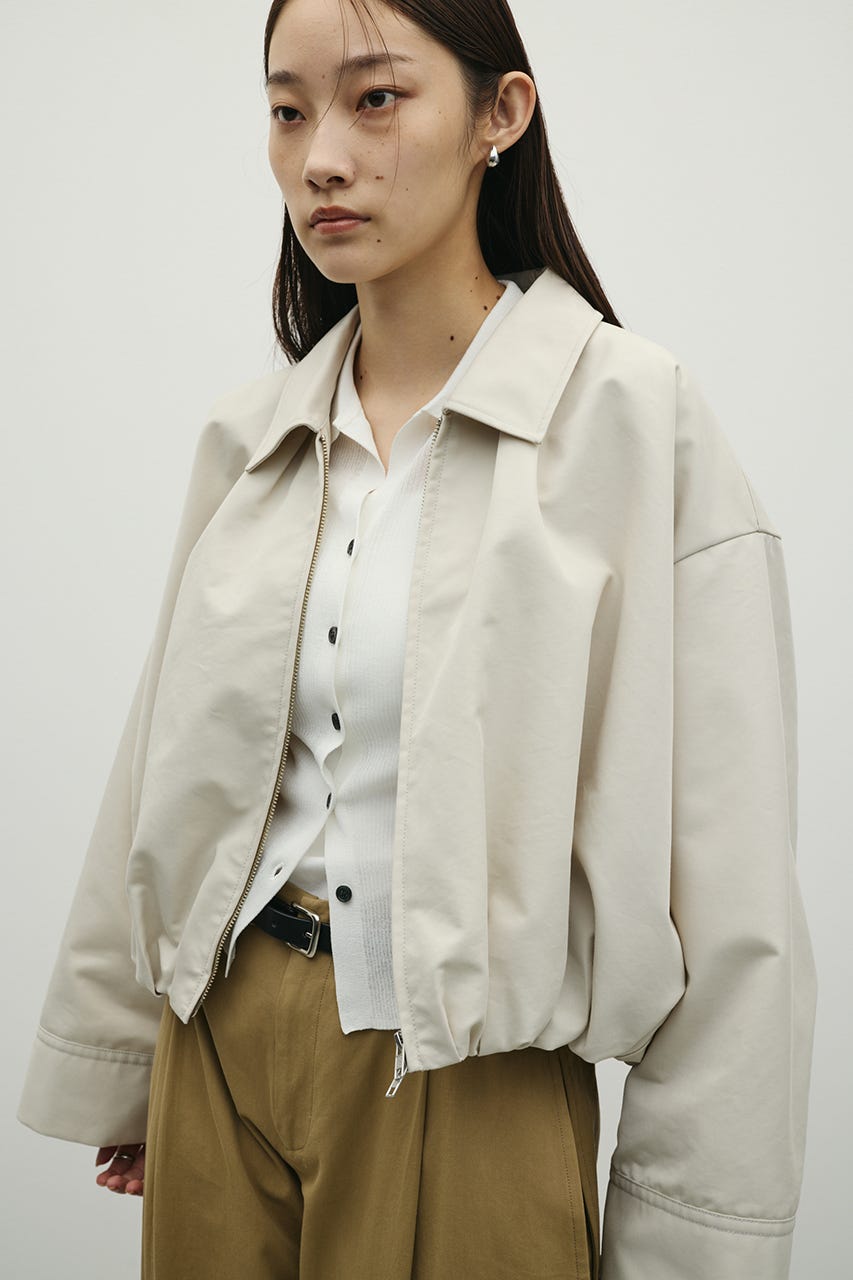 タックバルーンブルゾン BEG FREE