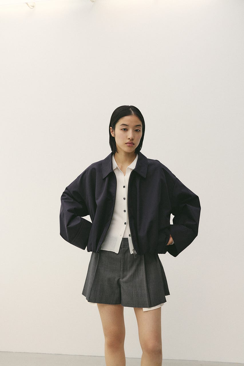 タックバルーンブルゾン BLK FREE