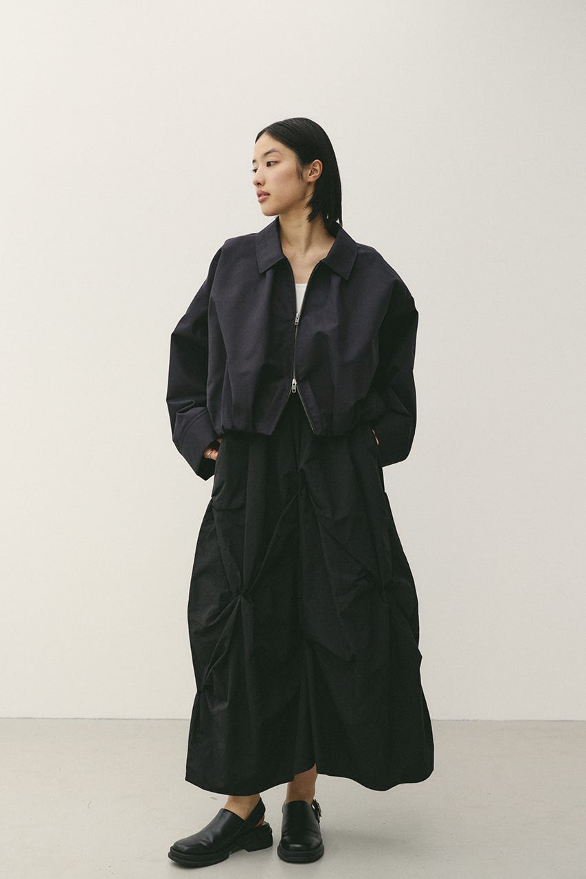 タックバルーンブルゾン BLK FREE