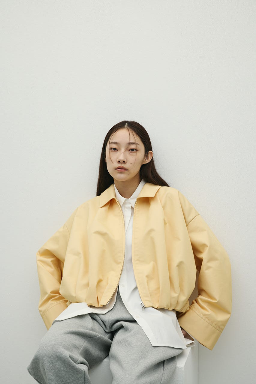 タックバルーンブルゾン L/ORG FREE