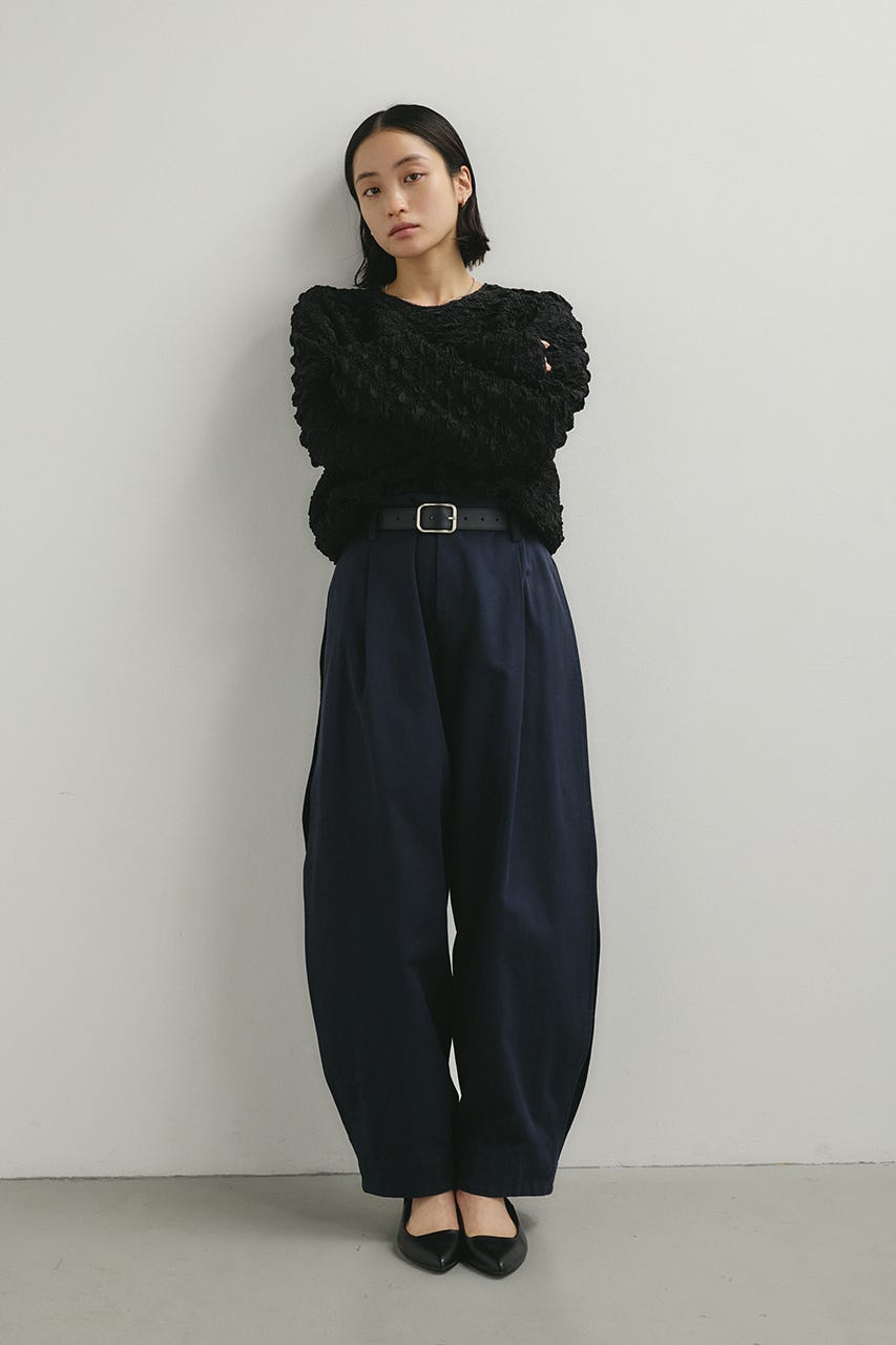 フラッフィーバルーントップ BLK FREE