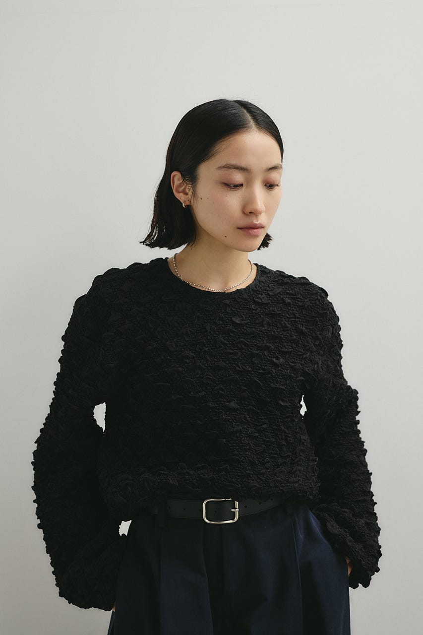 フラッフィーバルーントップ BLK FREE