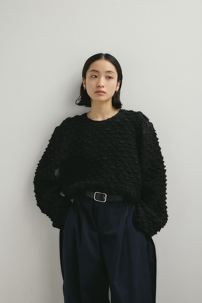 フラッフィーバルーントップ BLK FREE