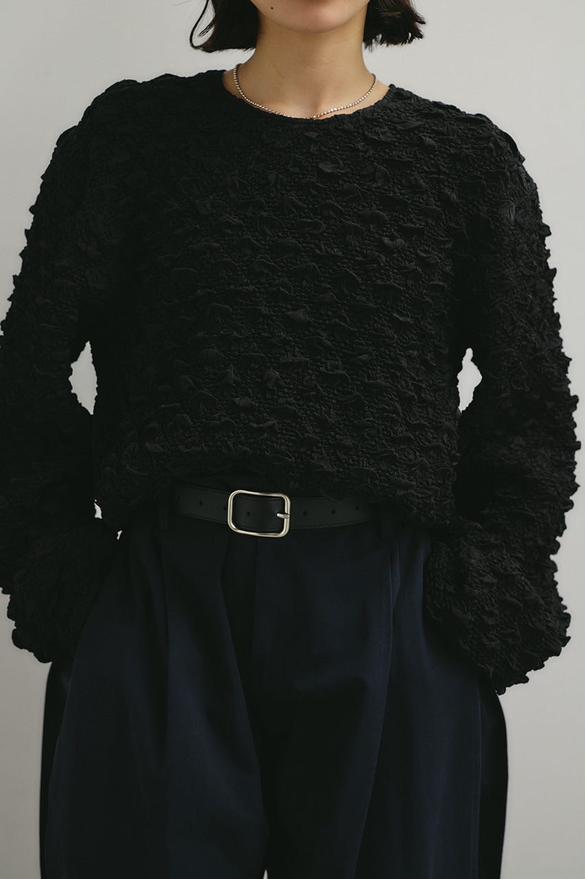 フラッフィーバルーントップ BLK FREE