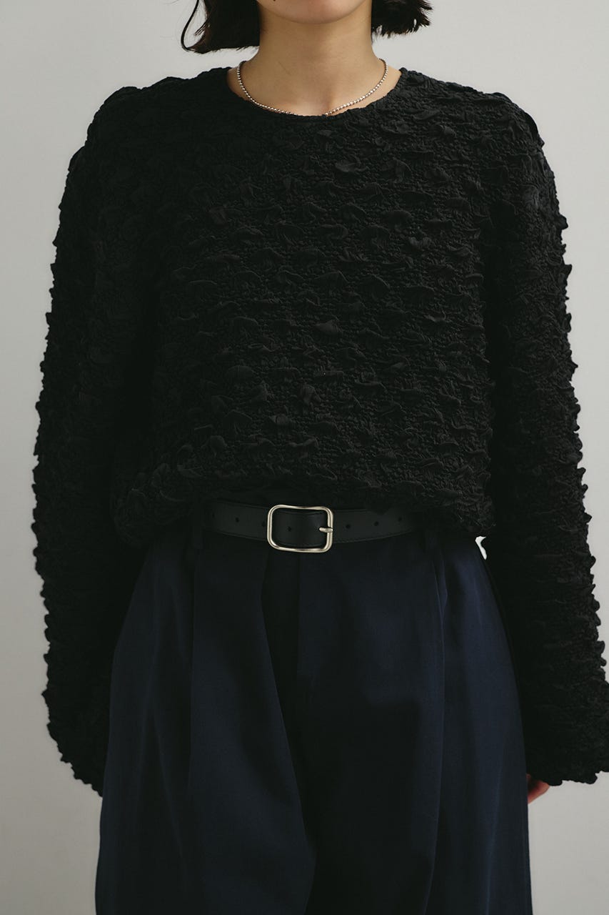 フラッフィーバルーントップ BLK FREE