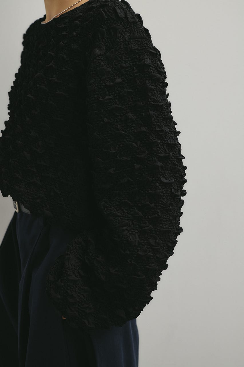 フラッフィーバルーントップ BLK FREE