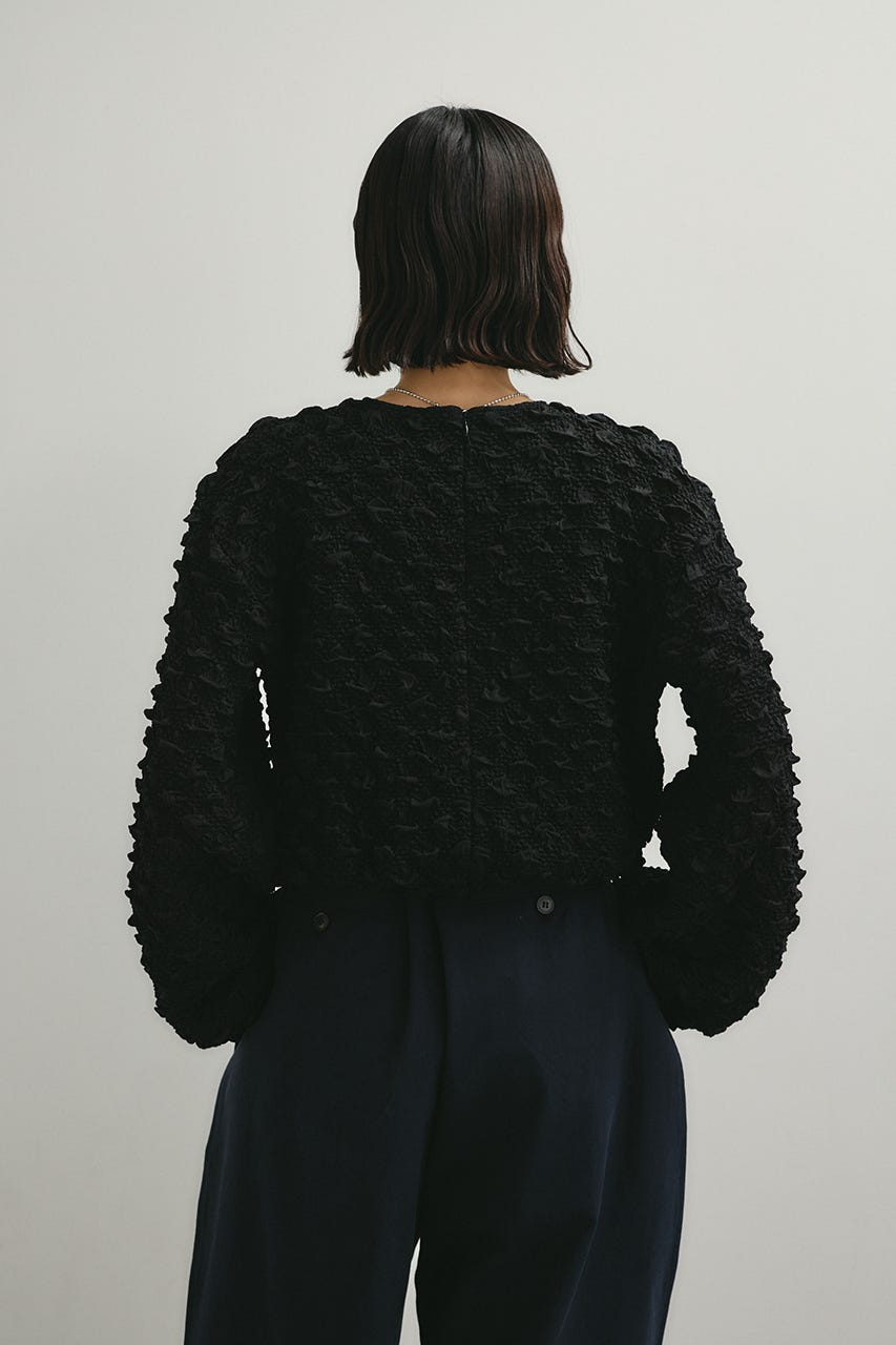 フラッフィーバルーントップ BLK FREE