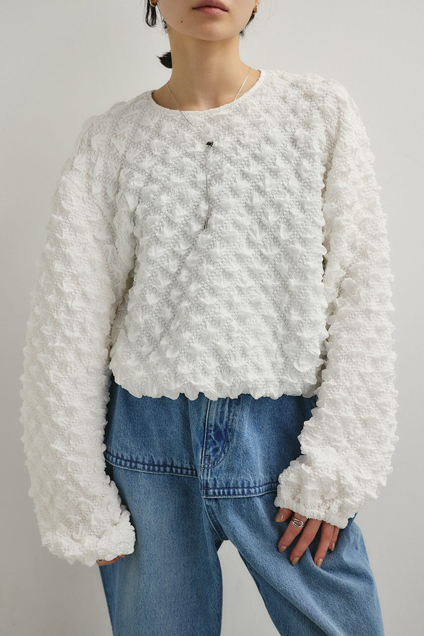 フラッフィーバルーントップ WHT FREE