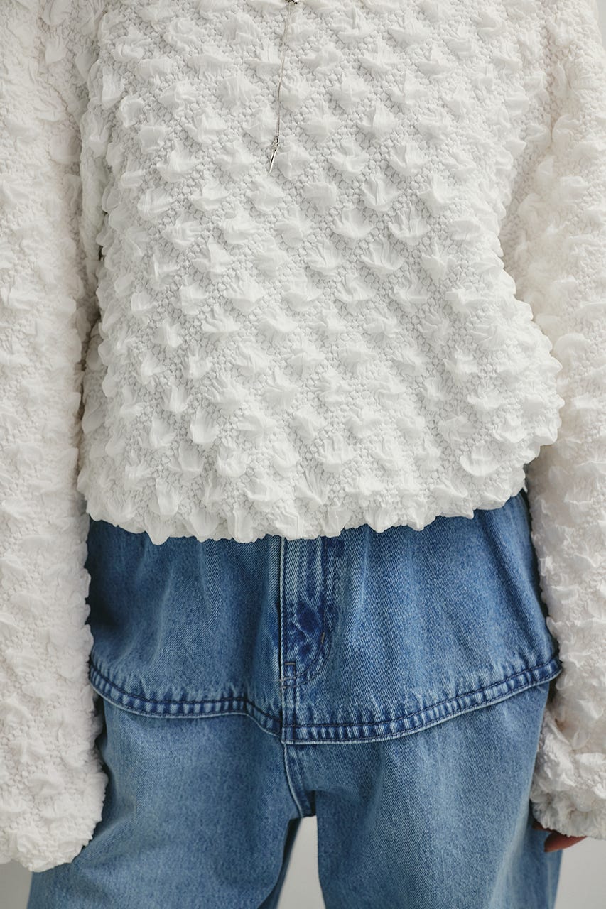 フラッフィーバルーントップ WHT FREE