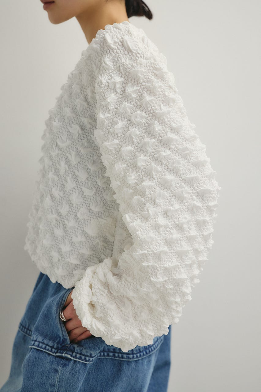 フラッフィーバルーントップ WHT FREE