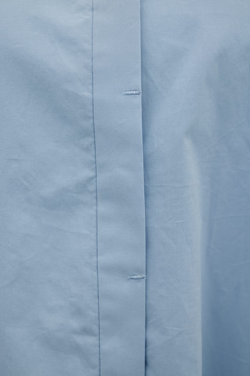 バックオープンデザインシャツ SAX FREE