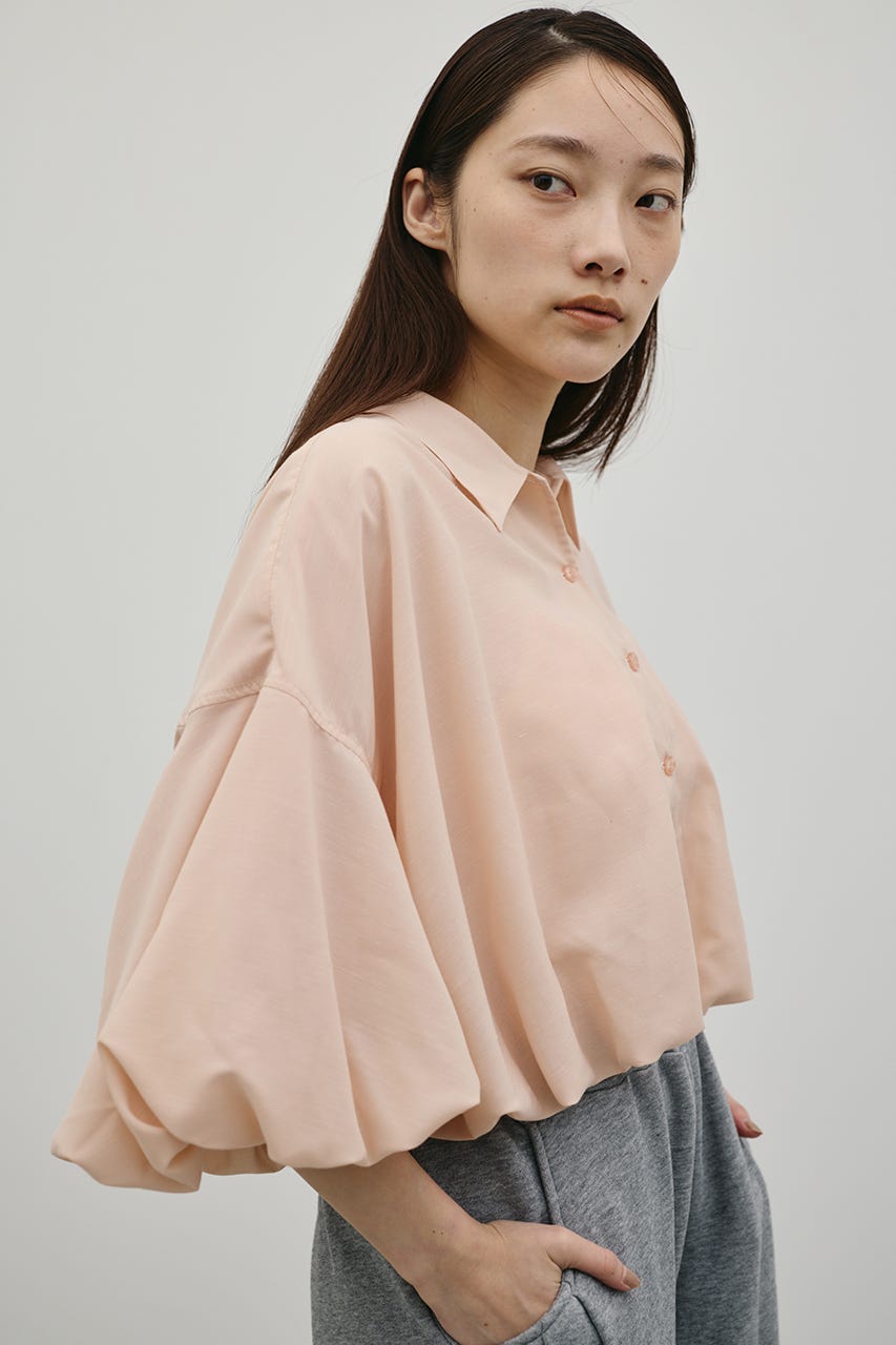 バルーンスリーブシャツ PNK FREE