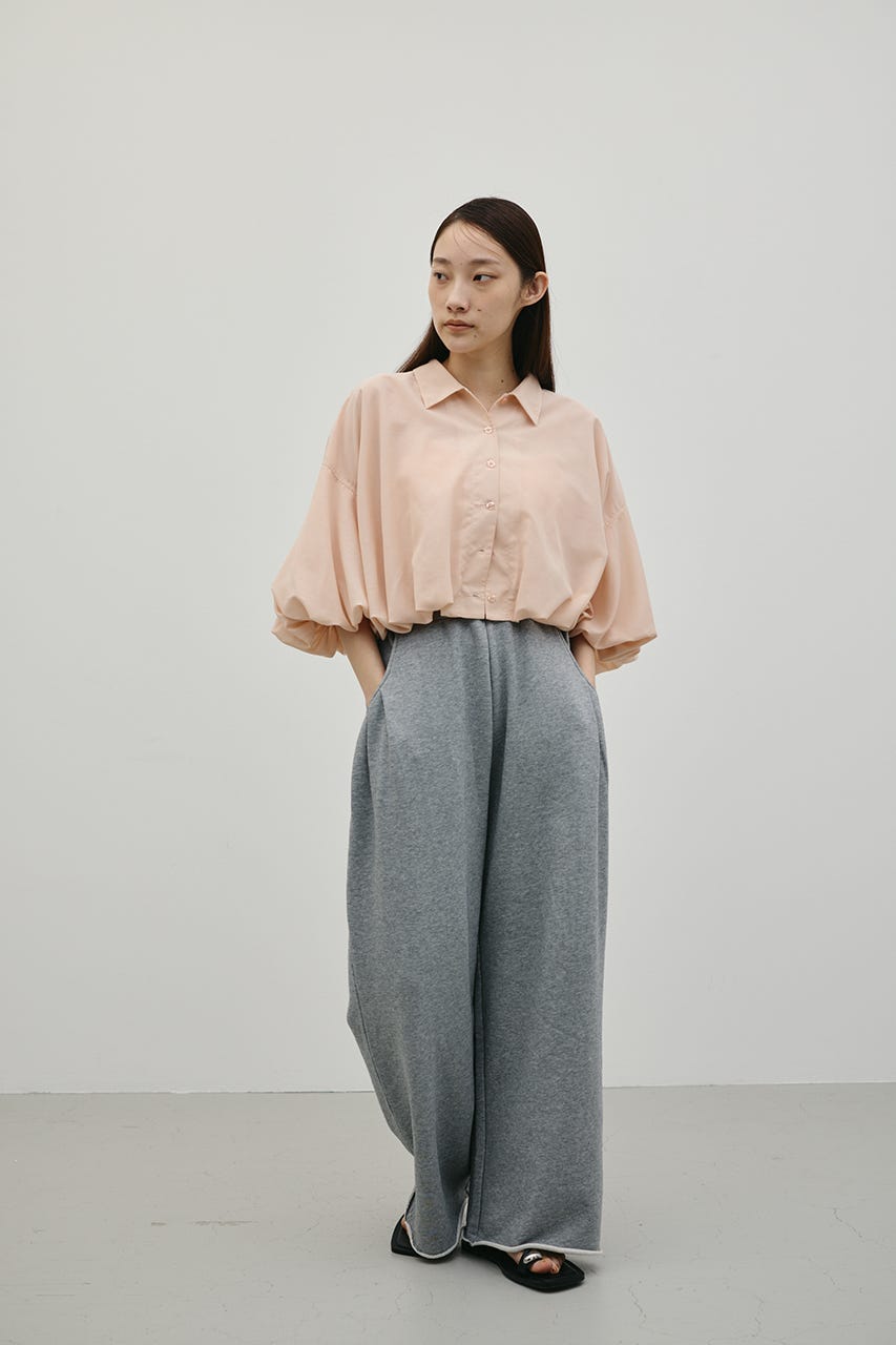 バルーンスリーブシャツ PNK FREE