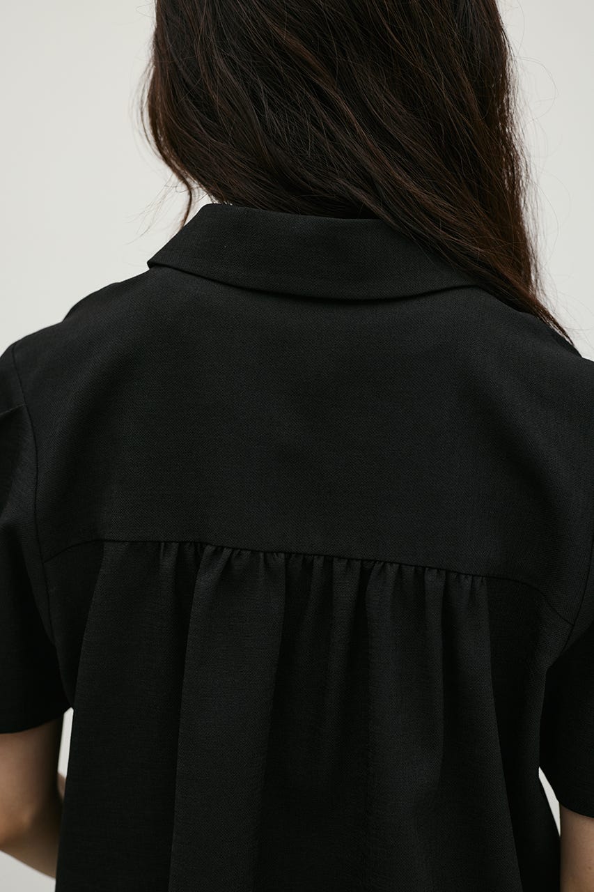 コードアクセントシャツ BLK FREE