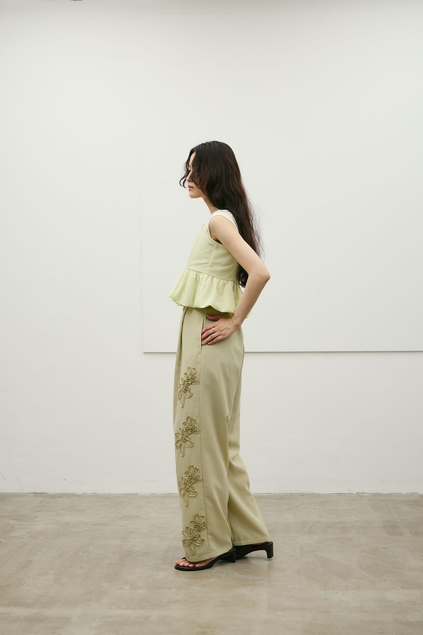 リネンミックスバルーンキャミ MINT S