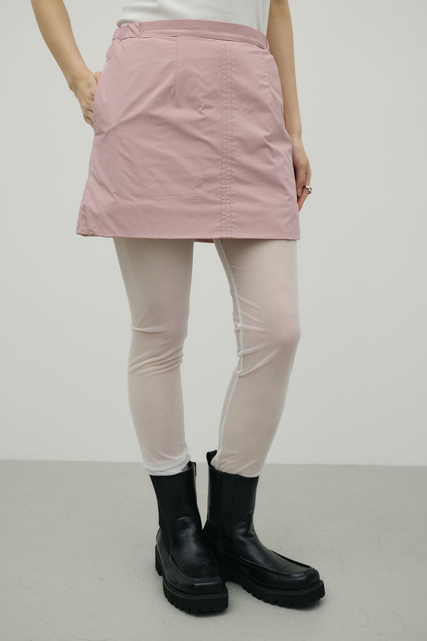 パディングミニスカート PNK S