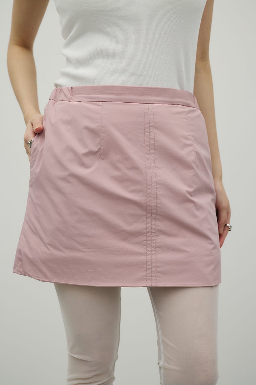 パディングミニスカート PNK S