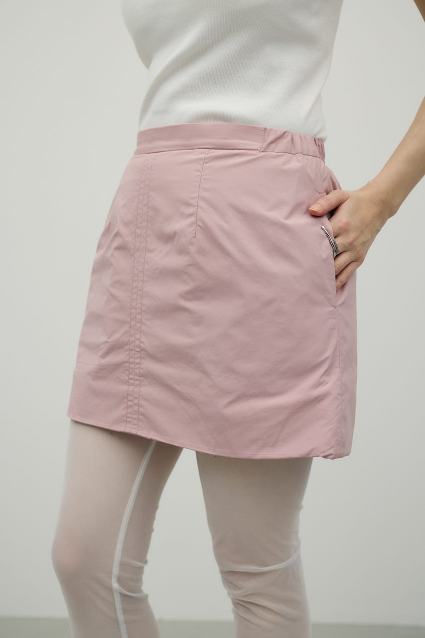 パディングミニスカート PNK S