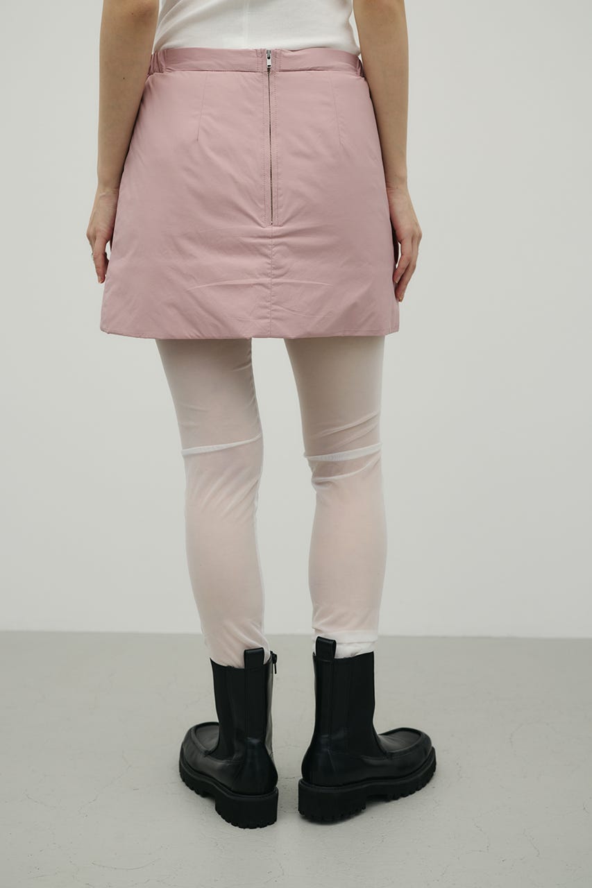 パディングミニスカート PNK S