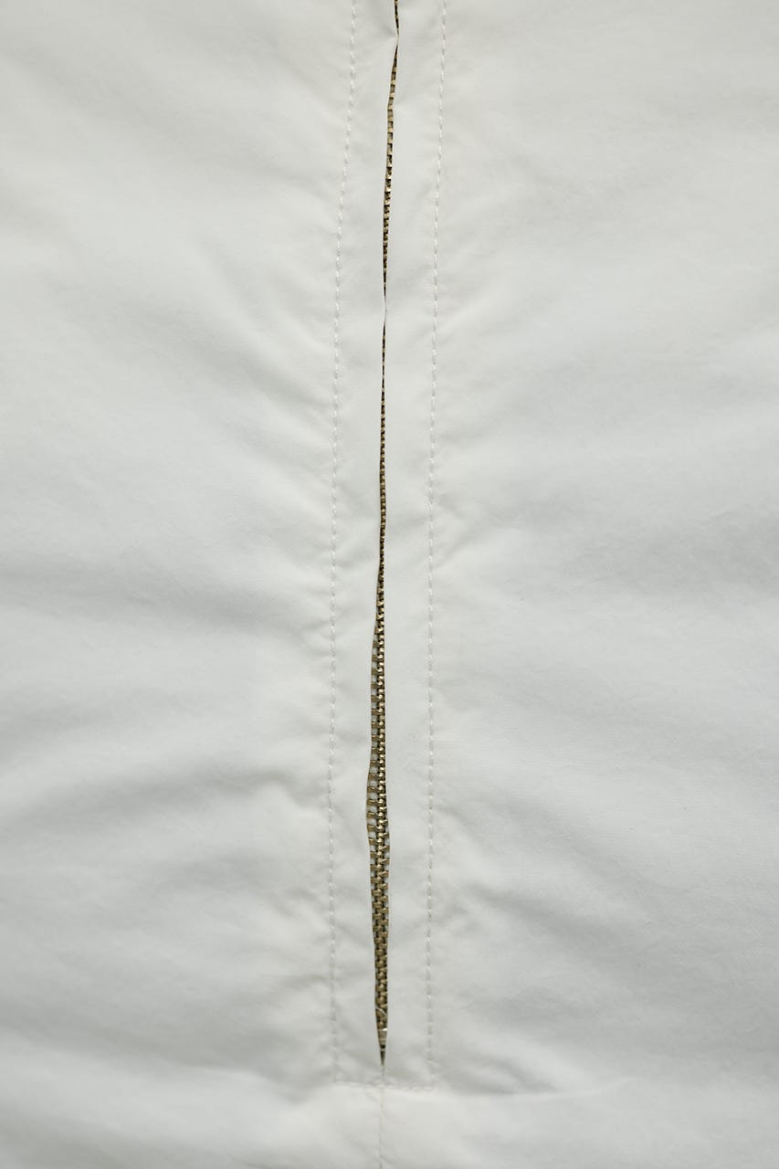 パディングミニスカート WHT S