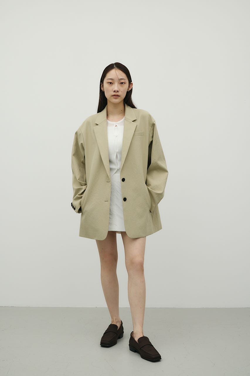 パディングミニスカート WHT S