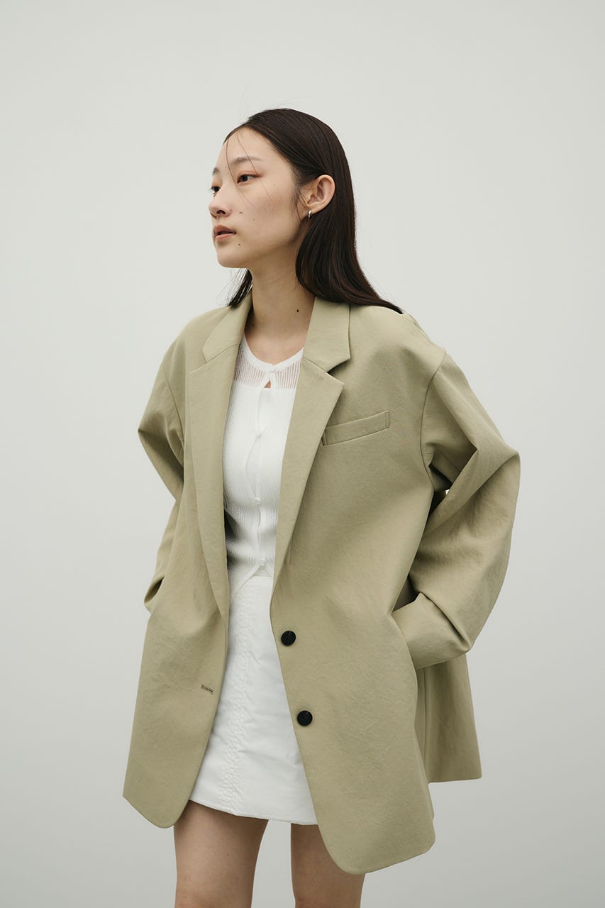 パディングミニスカート WHT S