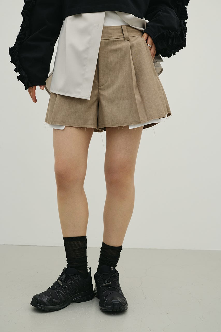 リメイクライクショートパンツ BEG M