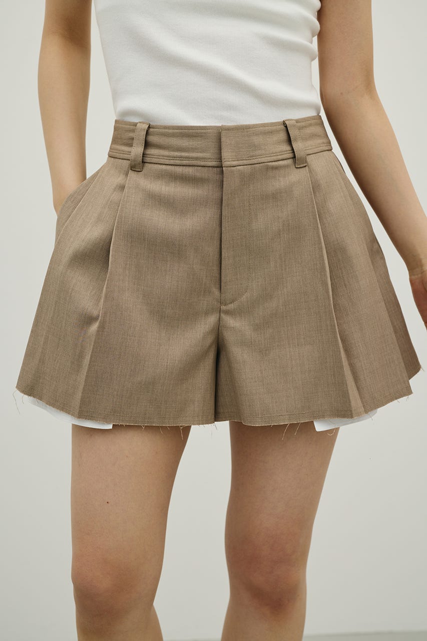 リメイクライクショートパンツ BEG M