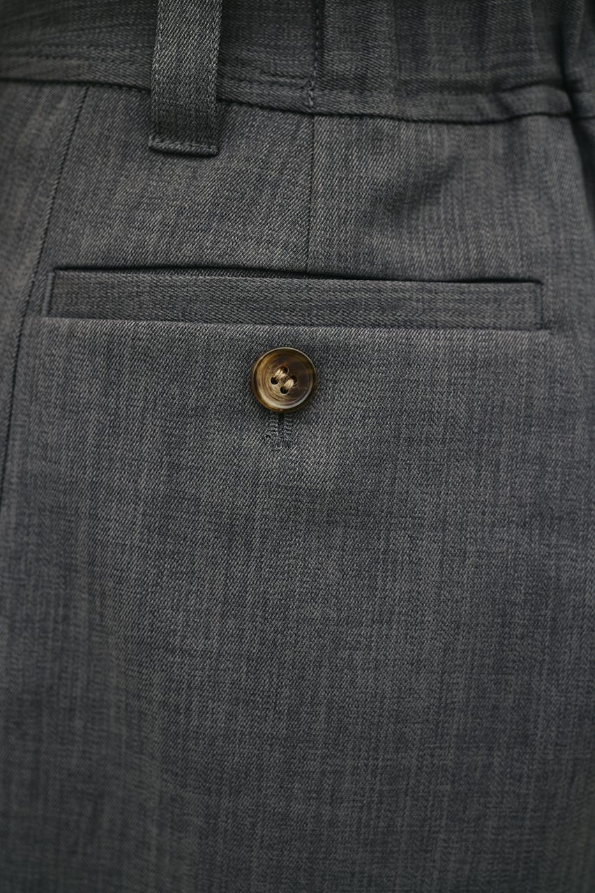 リメイクライクショートパンツ GRY S