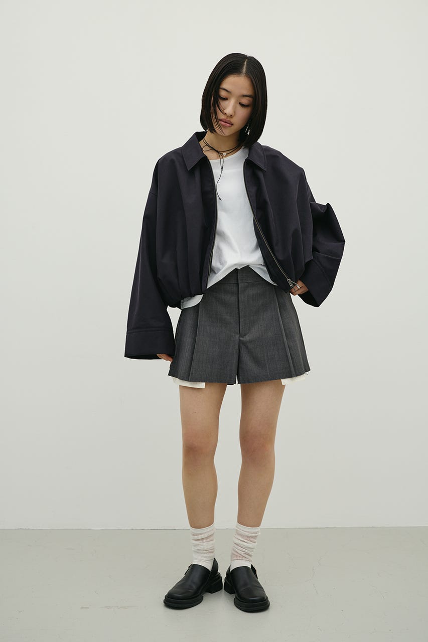 リメイクライクショートパンツ GRY S