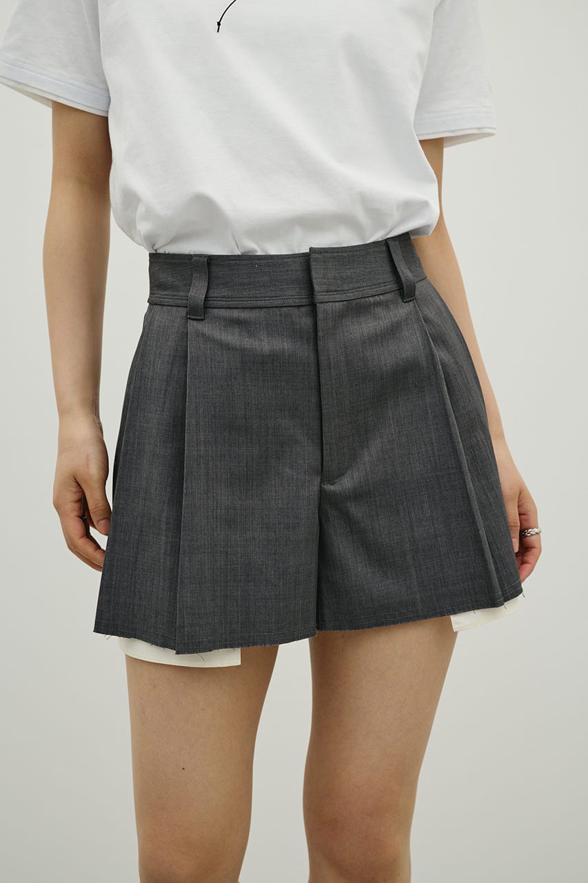 リメイクライクショートパンツ GRY S