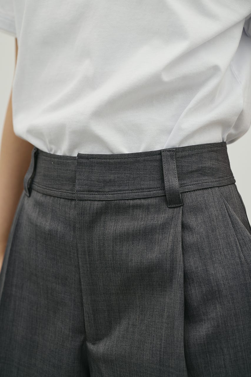 リメイクライクショートパンツ GRY S