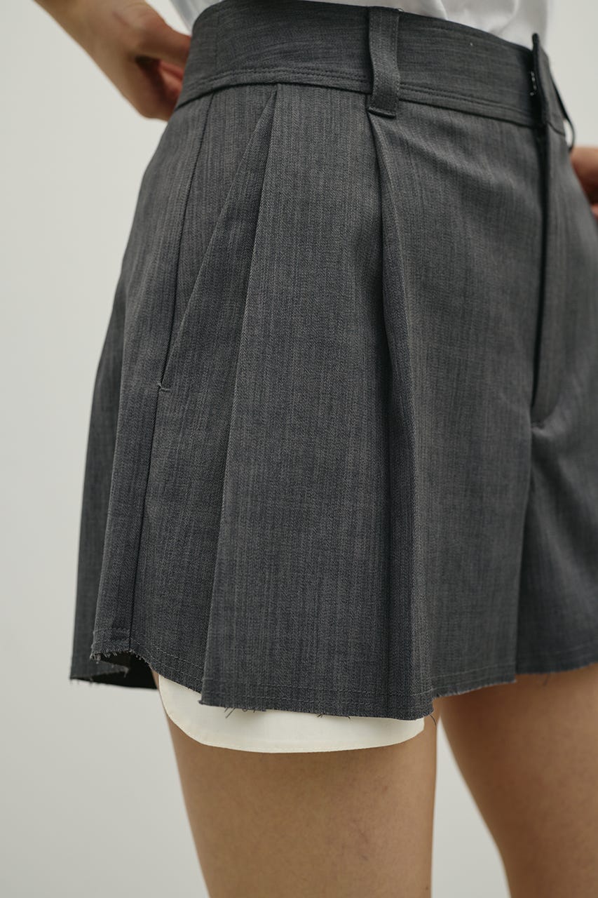 リメイクライクショートパンツ GRY S