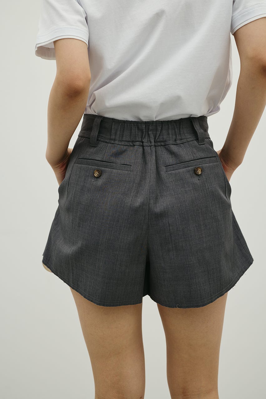 リメイクライクショートパンツ GRY S