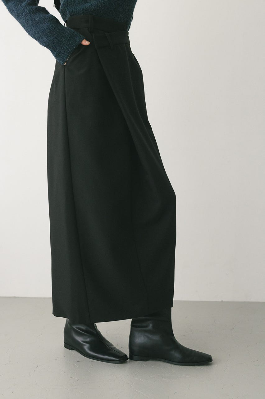 アイラインラップスカート BLK M