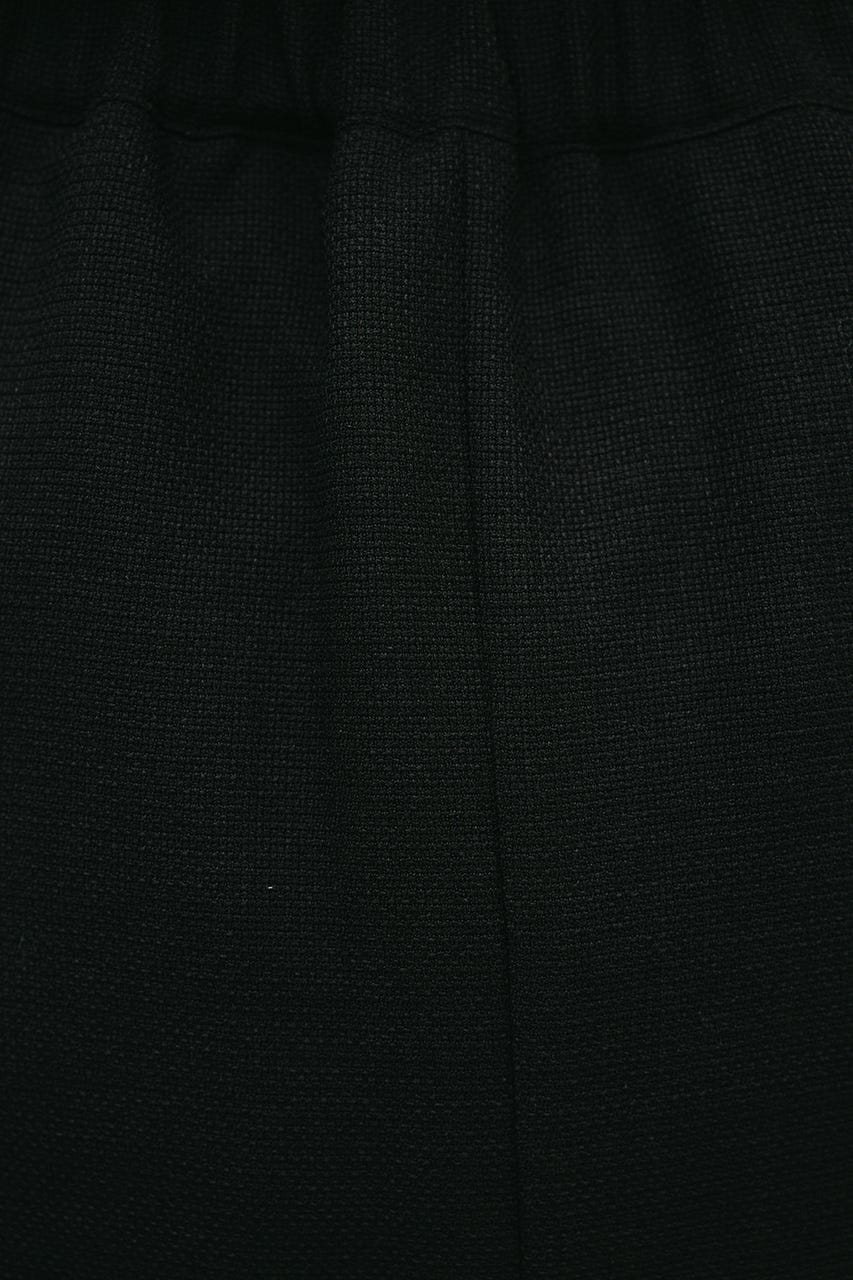 リネンライクストレートスカート BLK M