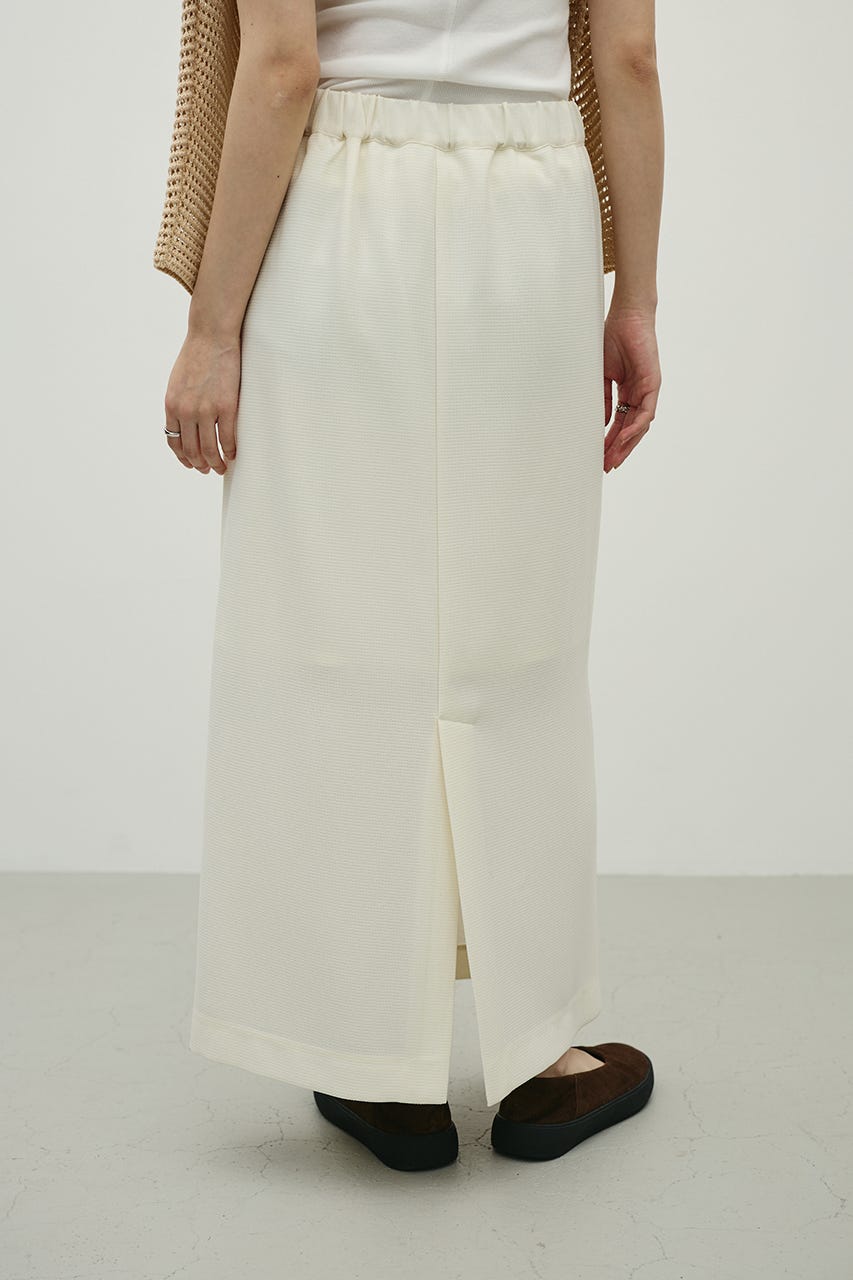 リネンライクストレートスカート IVOY M