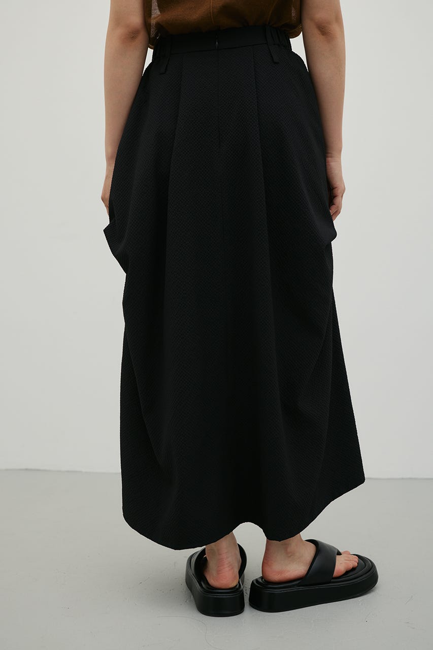 ランダムタックサッカースカート BLK M