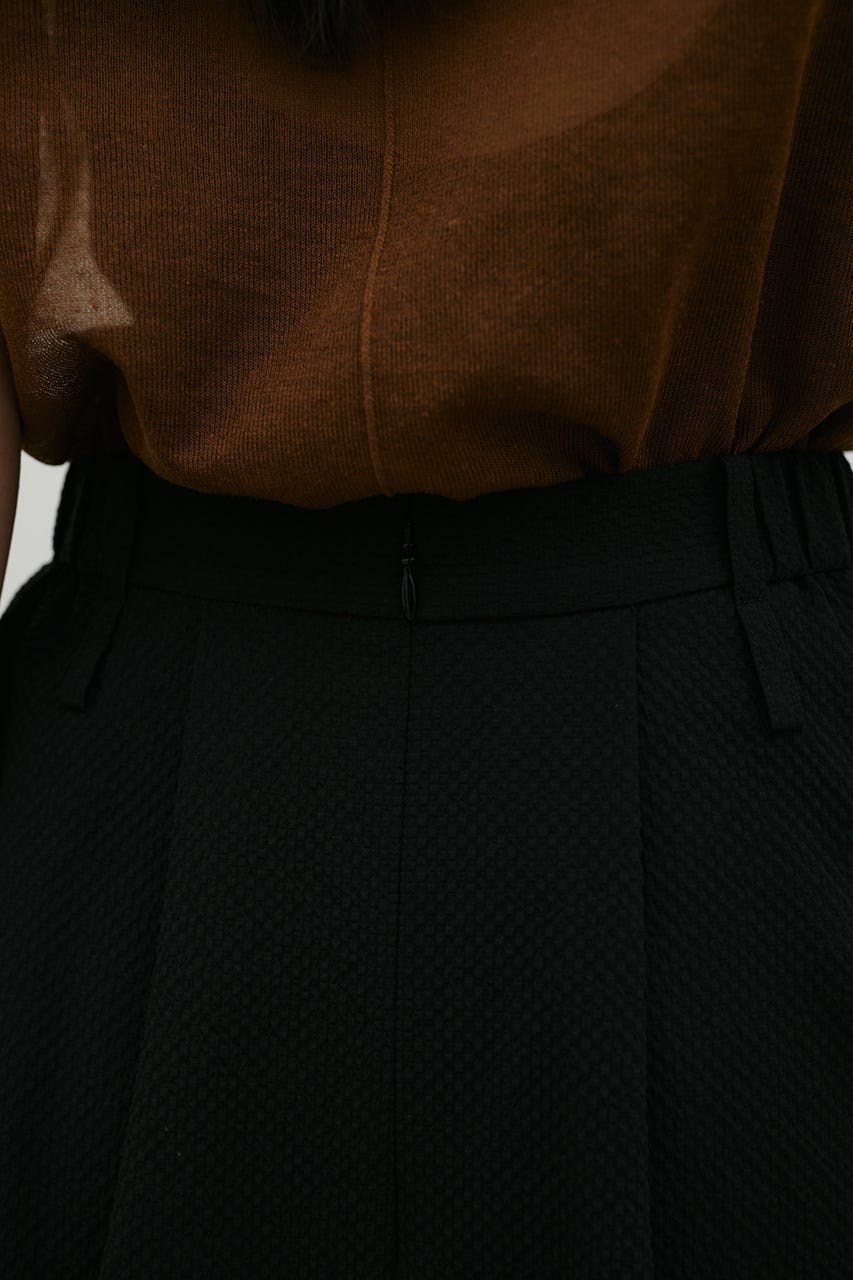 ランダムタックサッカースカート BLK M