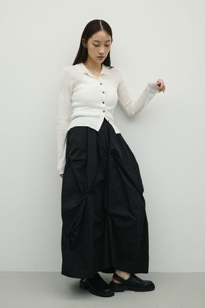 ツイストタッキングスカート