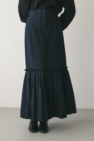 ヘムギャザーチノスカート