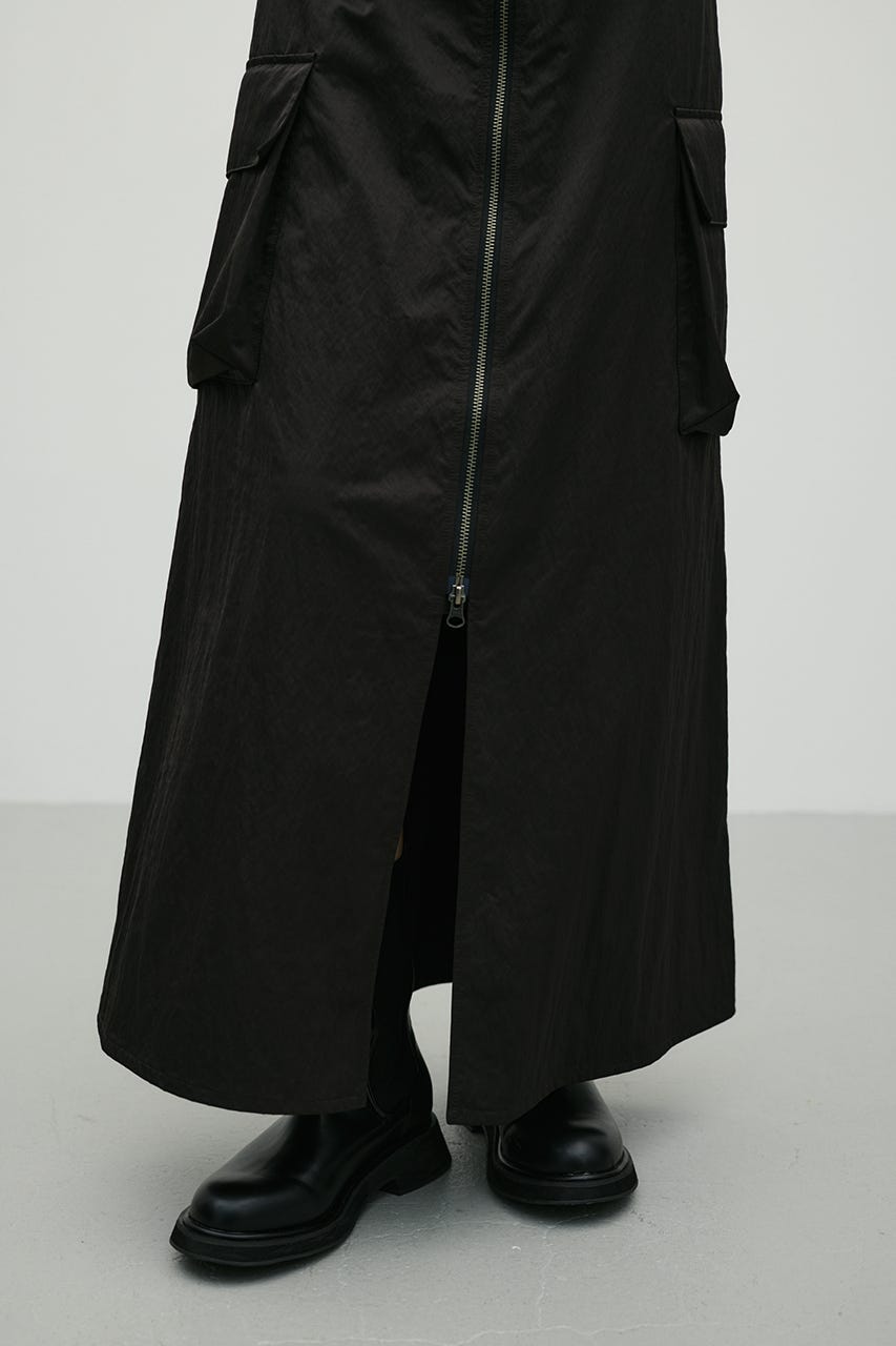 ビッグポケットカーゴスカート BLK M
