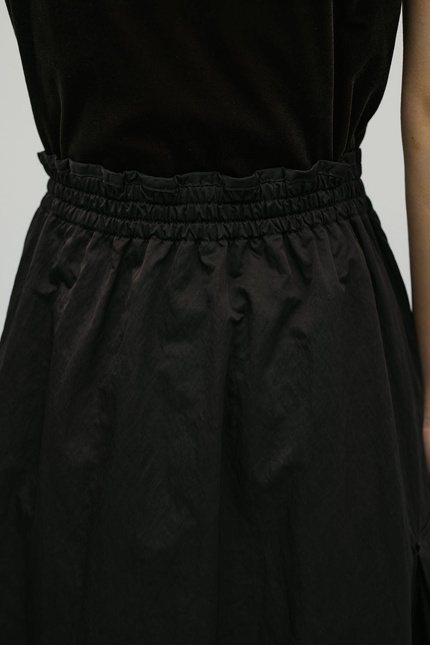 ビッグポケットカーゴスカート BLK M