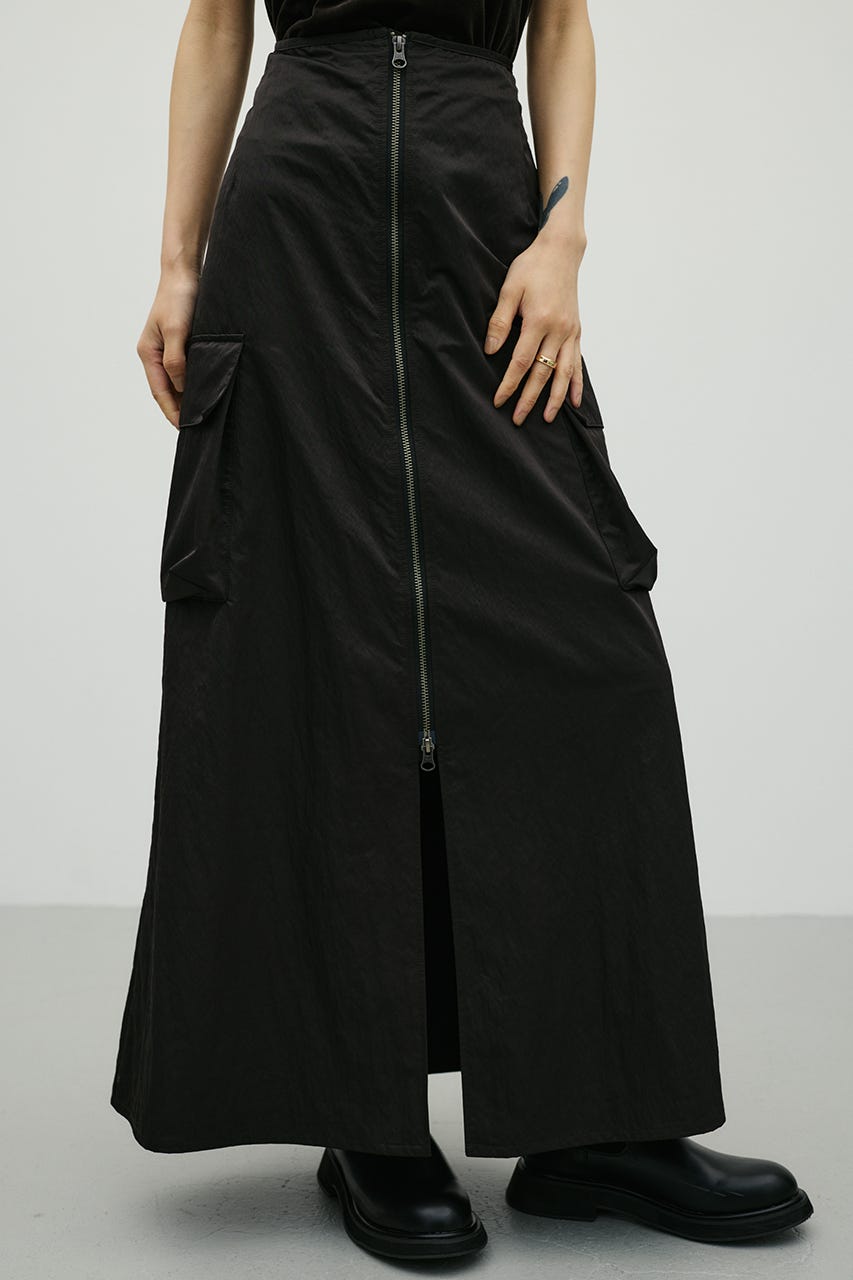 ビッグポケットカーゴスカート BLK M