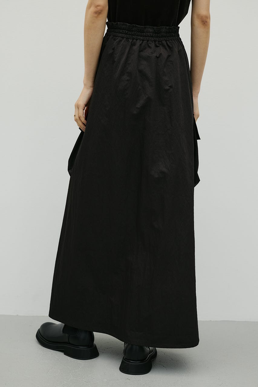 ビッグポケットカーゴスカート BLK M